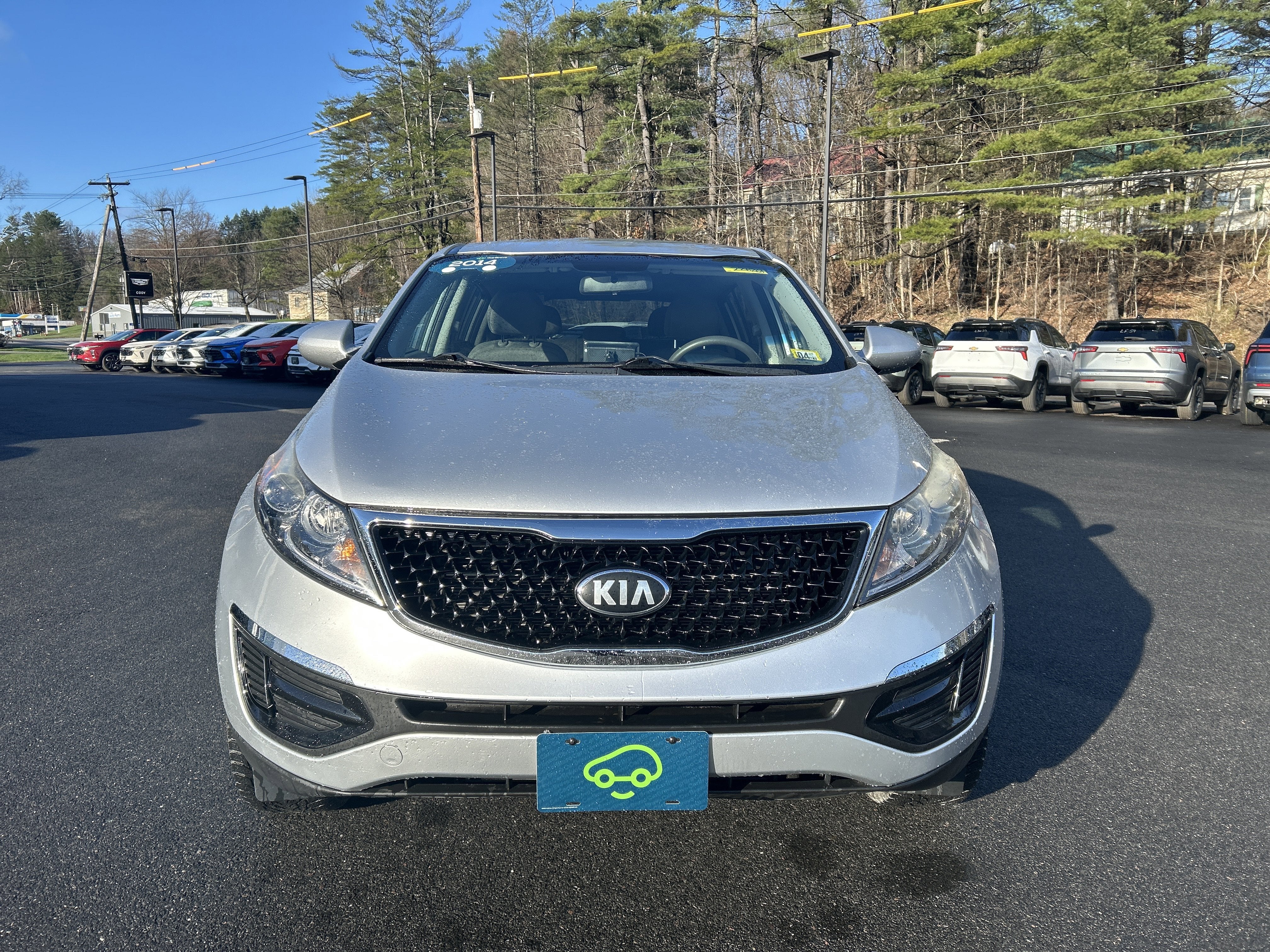 Used 2014 Kia Sportage LX with VIN KNDPBCAC4E7656798 for sale in Montpelier, VT