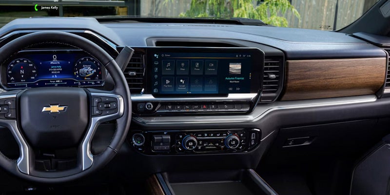 2025 Chevrolet Silverado 2500 HD Dashboard from Inside